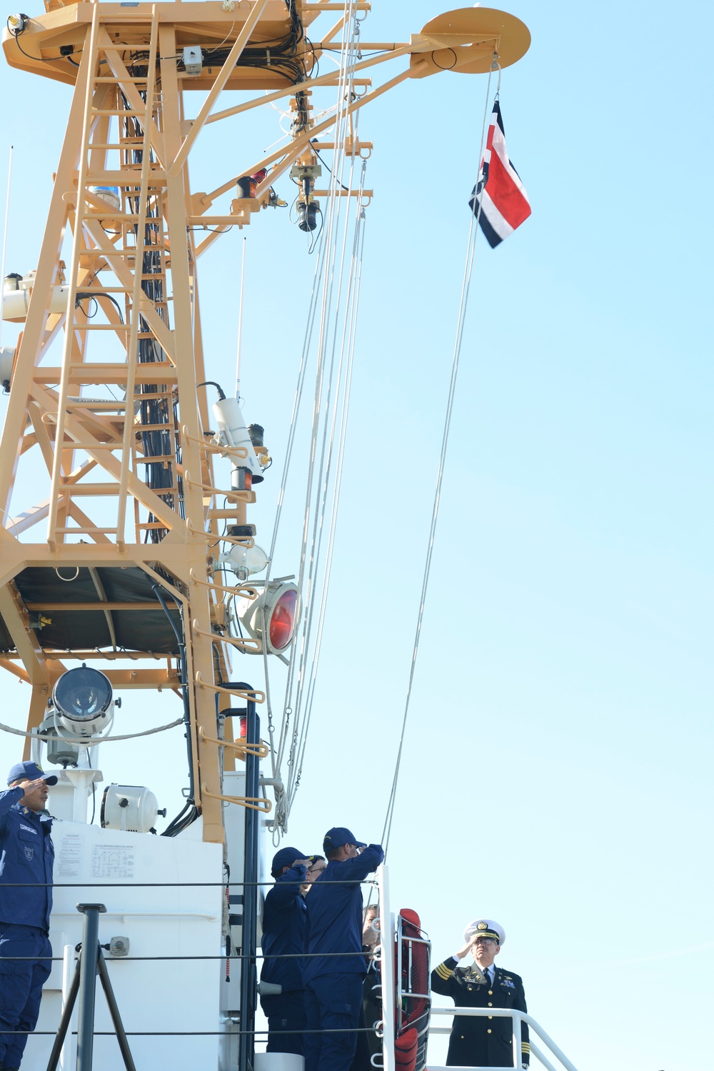 U.S. Coast Guard transfers patrol boats to Costa Rican Coast Guard