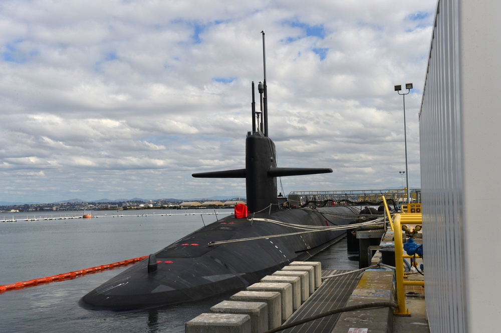 USS Nebraska Visits San Diego