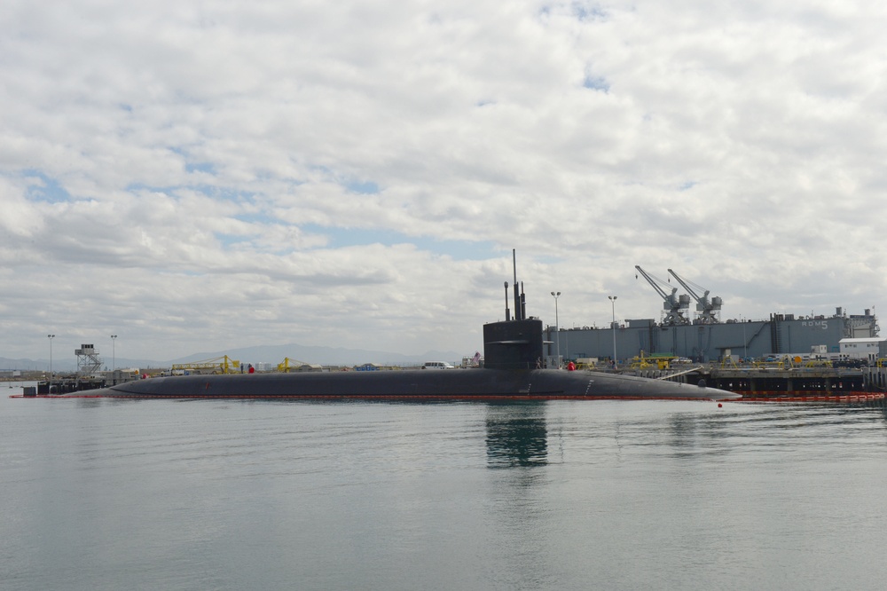 USS Nebraska Visits San Diego