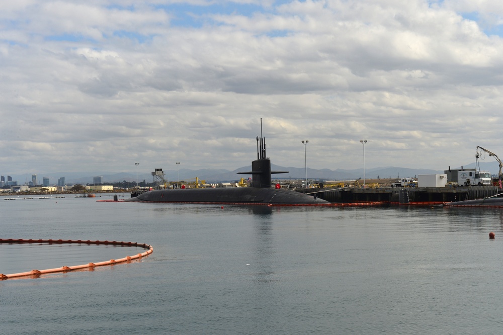 USS Nebraska Visits San Diego