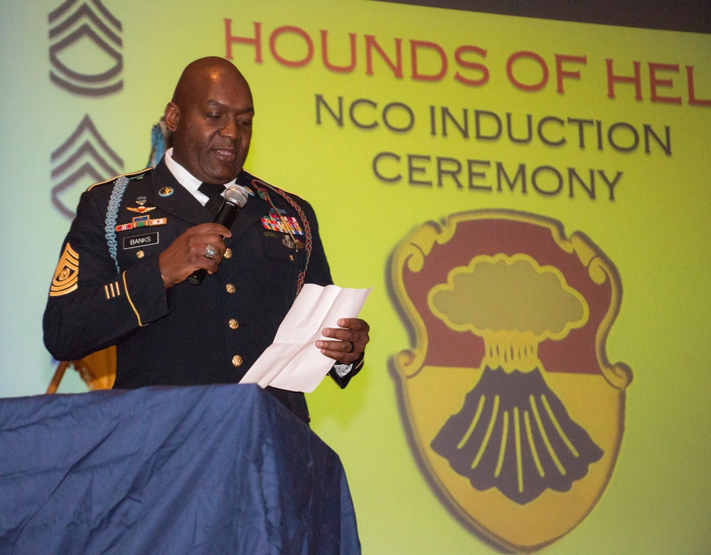 Hounds of Hell NCO Induction Ceremony