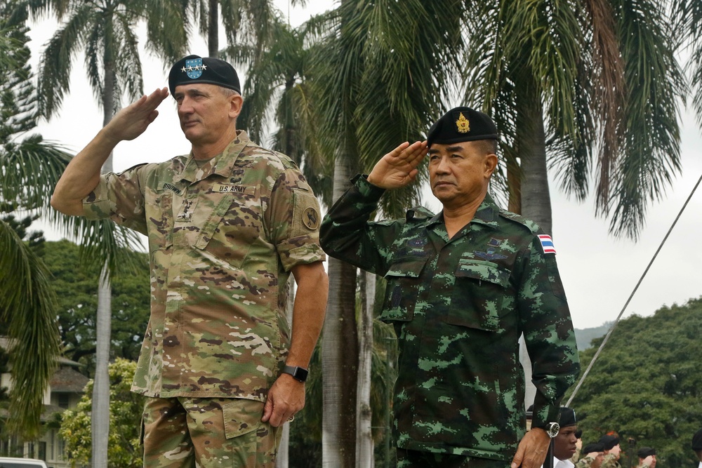 U.S. Army Pacific honors Royal Thai Army’s Commander-in-Chief