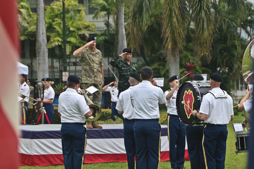 U.S. Army Pacific honors Royal Thai Army’s Commander-in-Chief