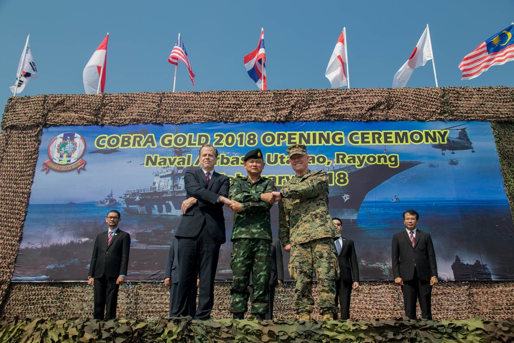 Cobra Gold 18 Opening Ceremony Thailand