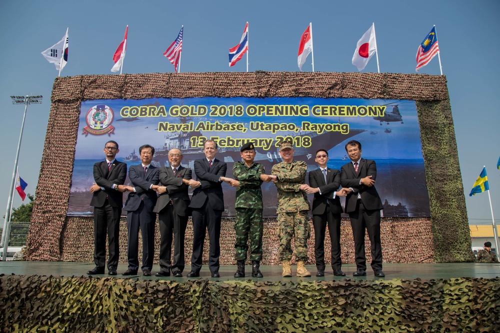 Cobra Gold 18 Opening Ceremony Thailand