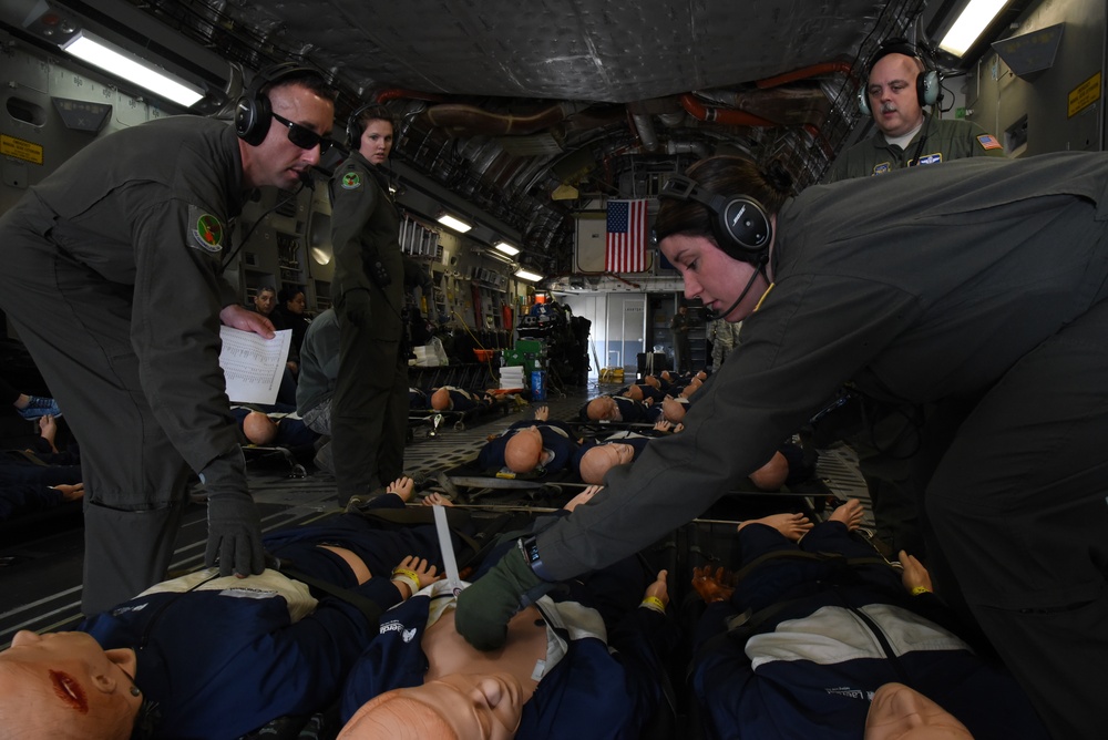 105th Airlift Wing assist with PATRIOT South Aeromedical Evacuation Team exercise