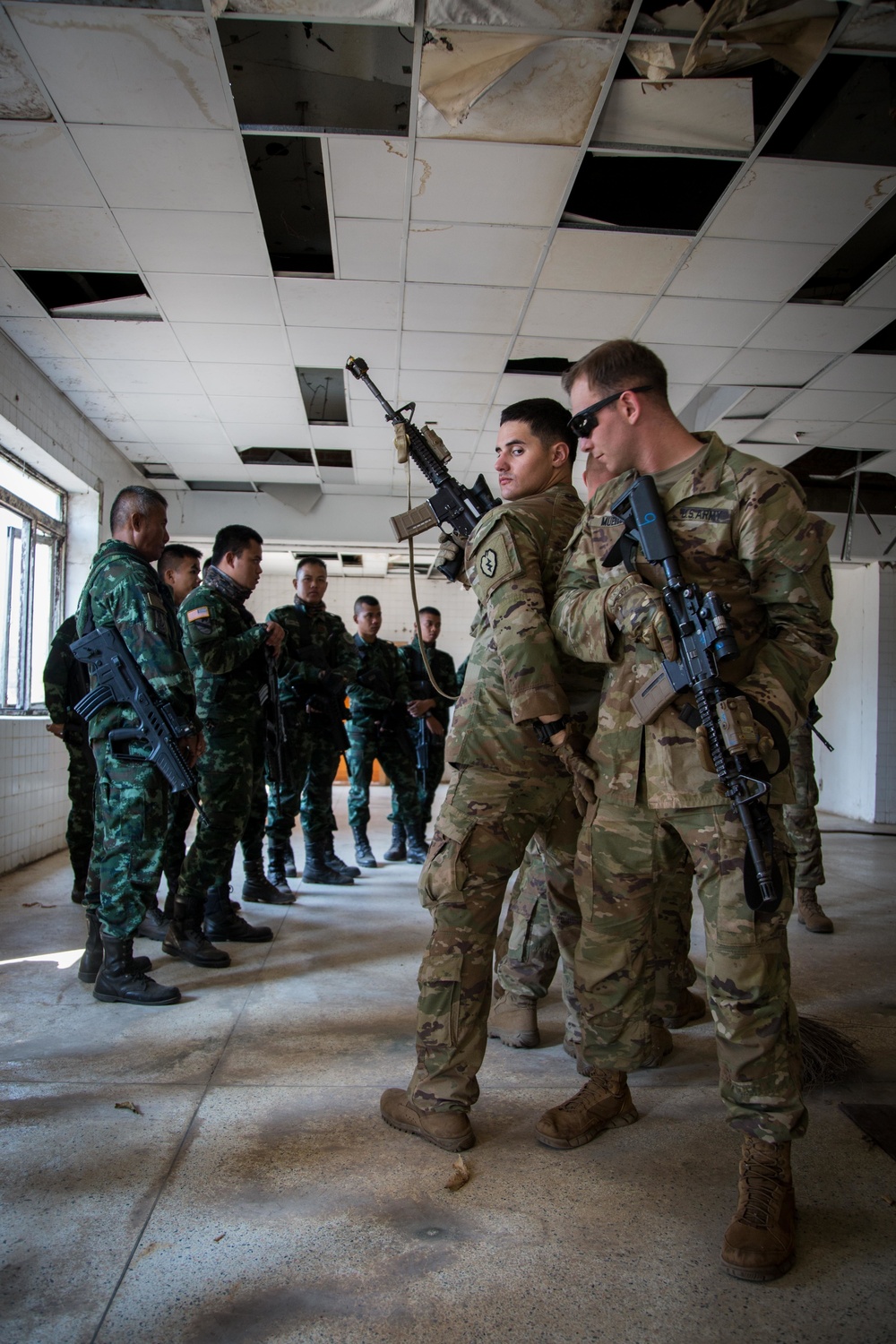 Cobra Gold 18: Royal Thai, US Armies conduct MOUT training in Korat, Kingdom of Thailand