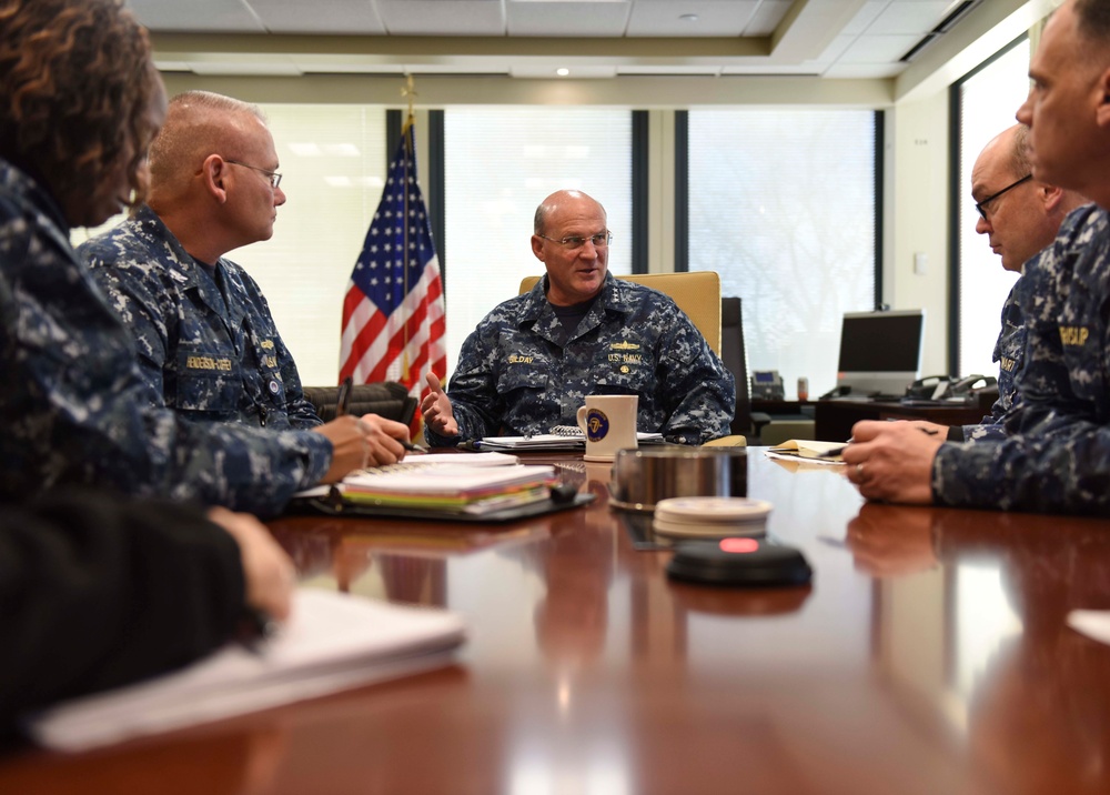 DVIDS - Images - Vice Adm. Gilday Meets with Assistant Chiefs of Staff ...