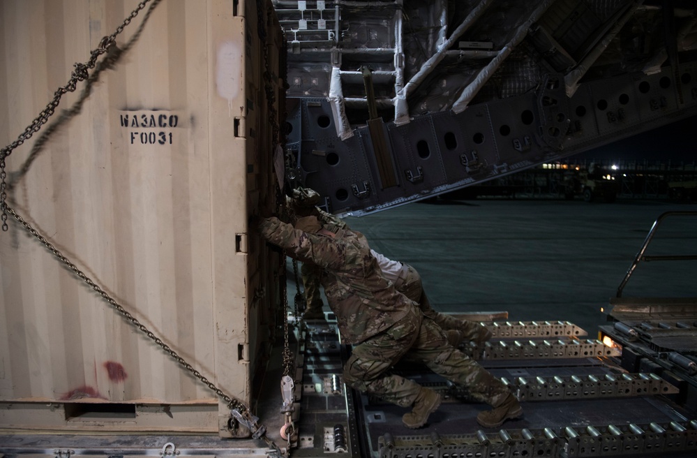 816th EAS moves cargo through Afghanistan