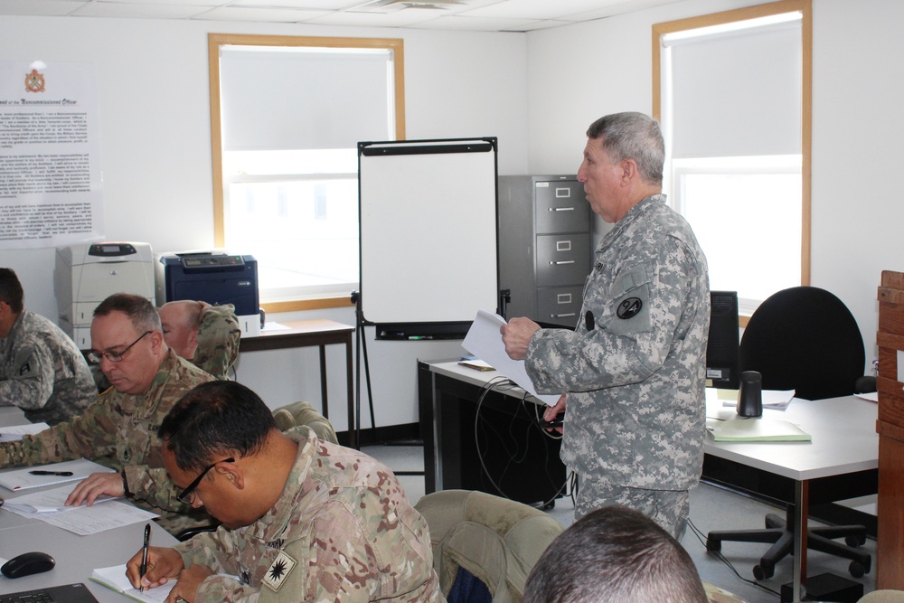 Ammunition supply Soldiers enhance skills, expertise in Advanced Leader Course at Fort McCoy