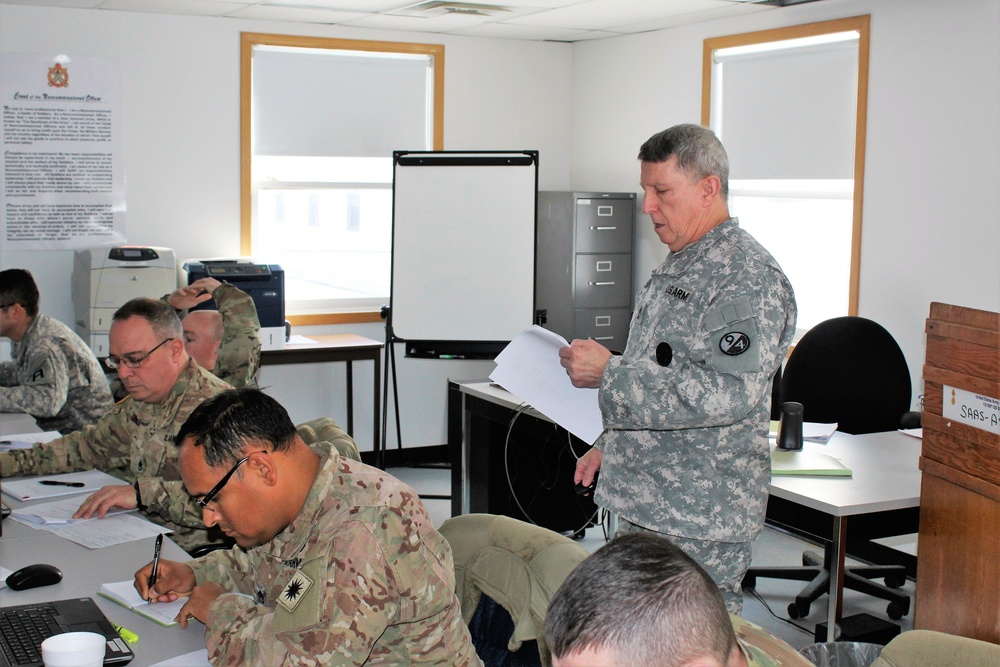 Ammunition supply Soldiers enhance skills, expertise in Advanced Leader Course at Fort McCoy
