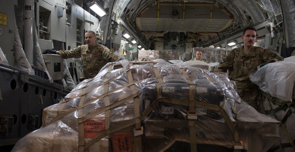 816th EAS moves cargo through Afghanistan