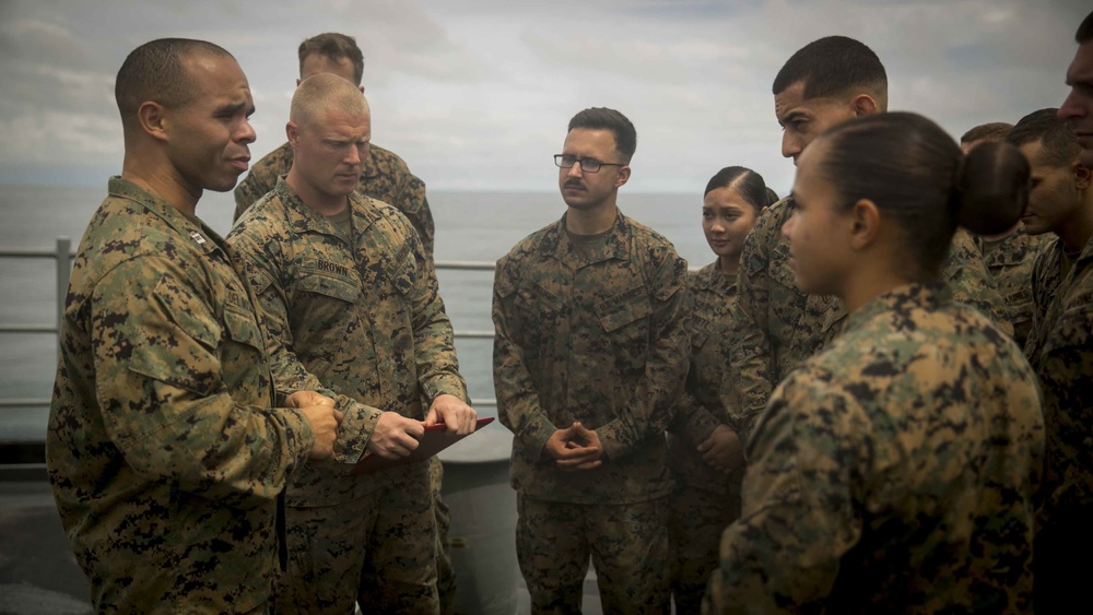 January Promotions aboard USS Pearl Harbor (LSD 52)