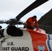 AMT2 Best performs post-flight checks on MH-60 Jayhawk helicopter