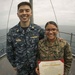 Reenlistment aboard USS Pearl Harbor