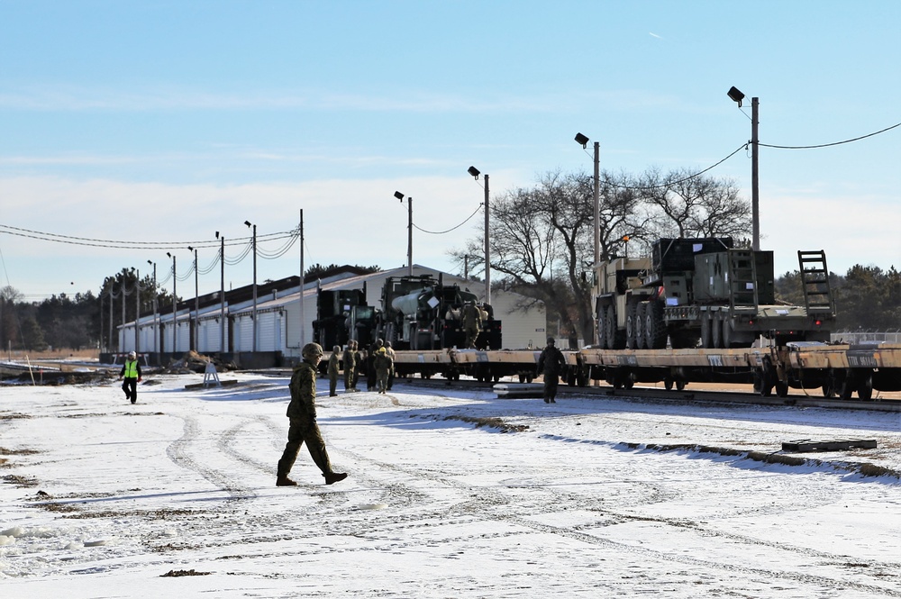 Marines tackle cold-weather rail training during Ullr Shield exercise at Fort McCoy