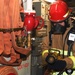 Sterett Conducts Fire Drills