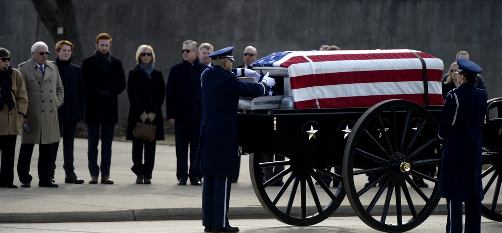 Medal of Honor recipient, former POW laid to rest at Arlington National Cementery