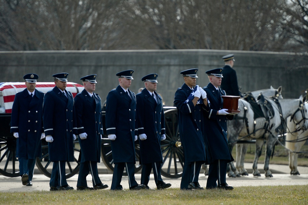 Medal of Honor recipient, former POW laid to rest at Arlington National Cementery