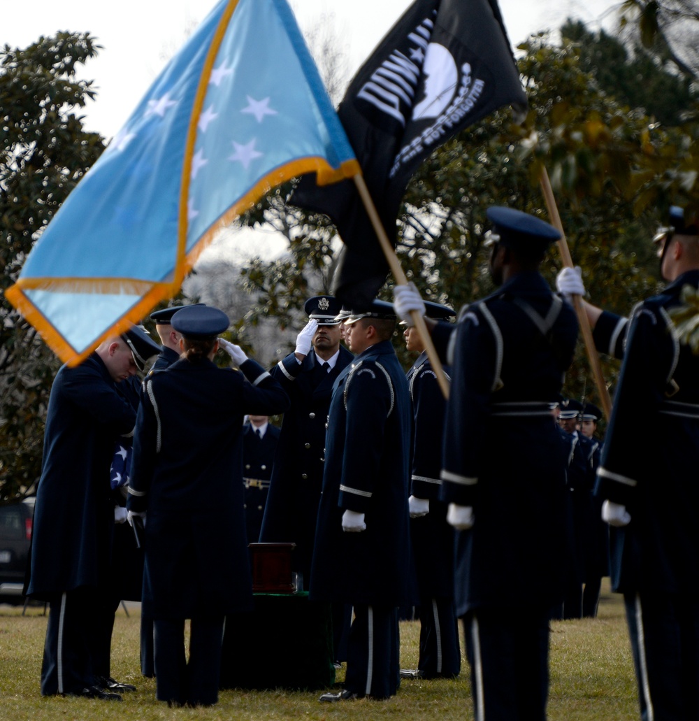 Medal of Honor recipient, former POW laid to rest at Arlington National Cementery