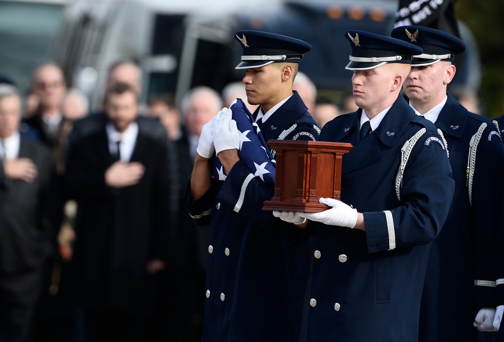 Medal of Honor recipient, former POW laid to rest at Arlington National Cementery