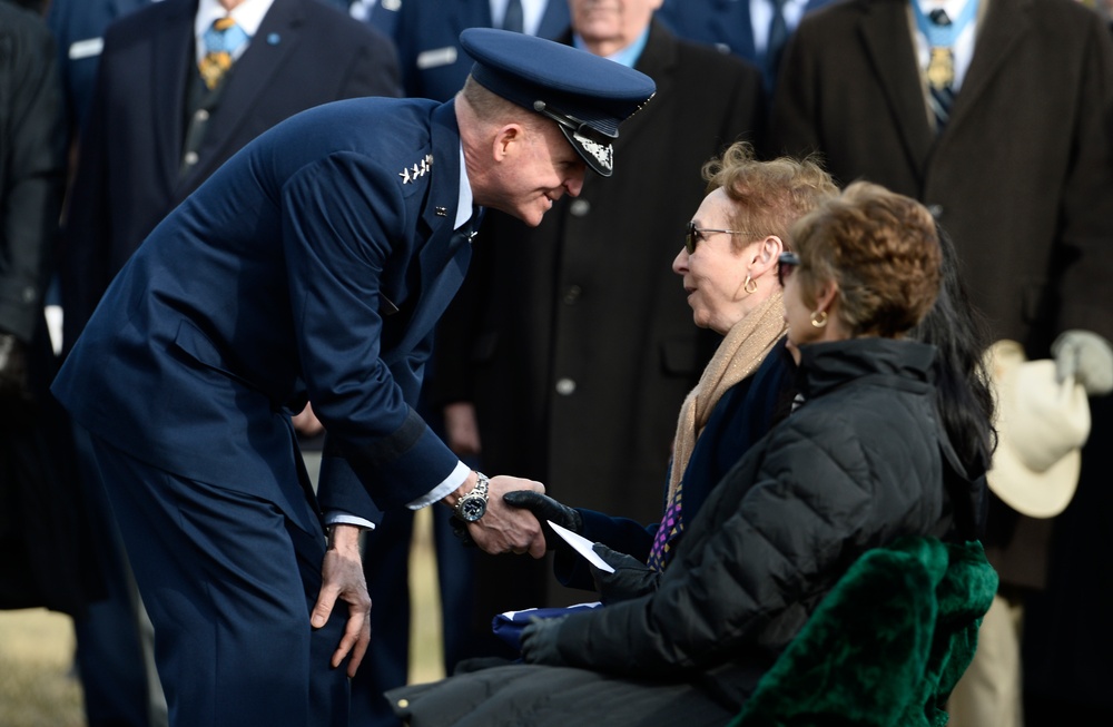 Medal of Honor recipient, former POW laid to rest at Arlington National Cementery