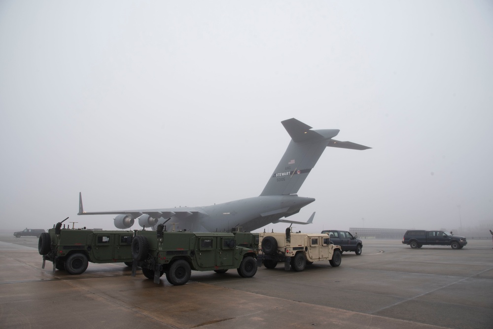 105th Airlift Wing participate in Patriot South Exercise