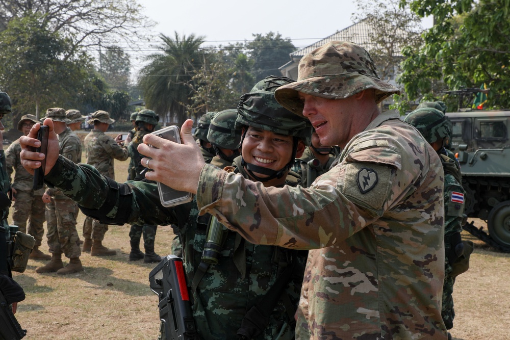 Exercise Cobra Gold Opening Ceremony Rehearsal Camp Friendship