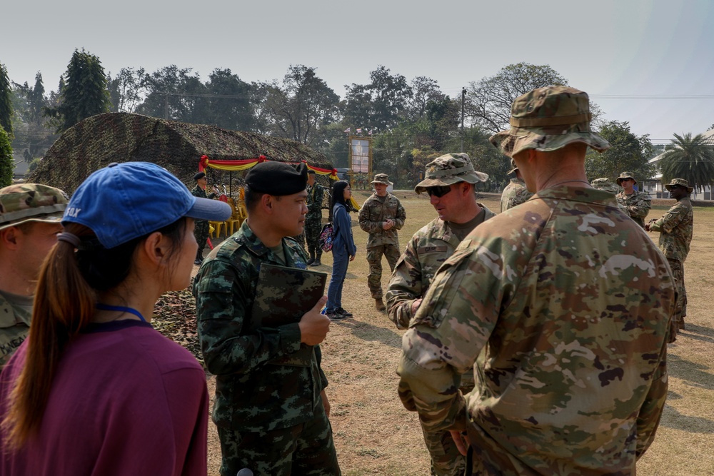 Exercise Cobra Gold Opening Ceremony Rehearsal Camp Friendship