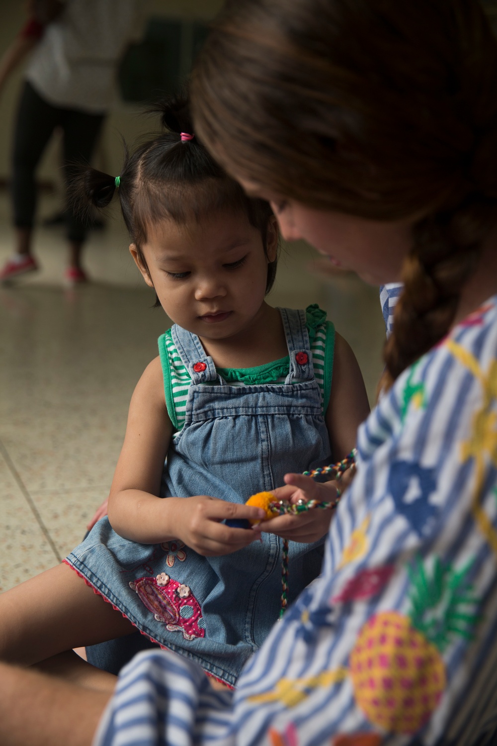 Cobra Gold 18: Marine Aircraft Group 36 visit the orphanage in Pattaya Thailand