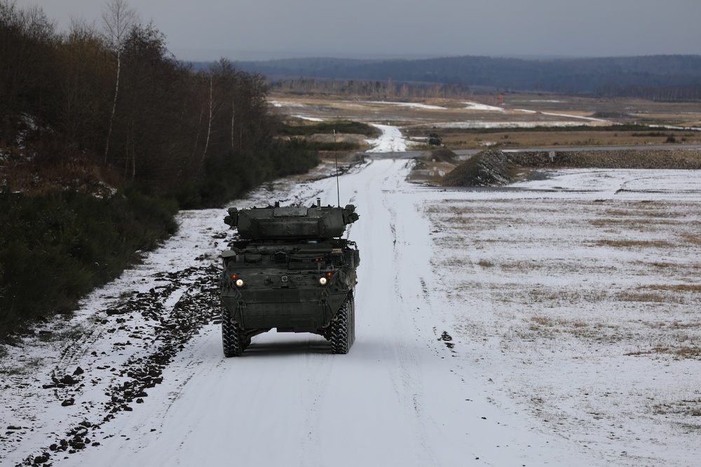 30mm Stryker ICV-D Live Fire