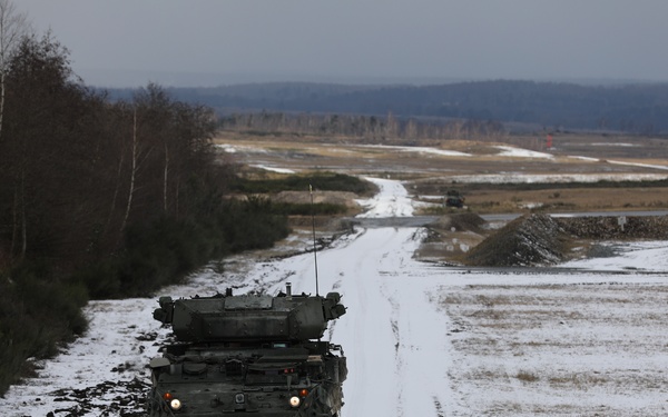 30mm Stryker ICV-D Live Fire
