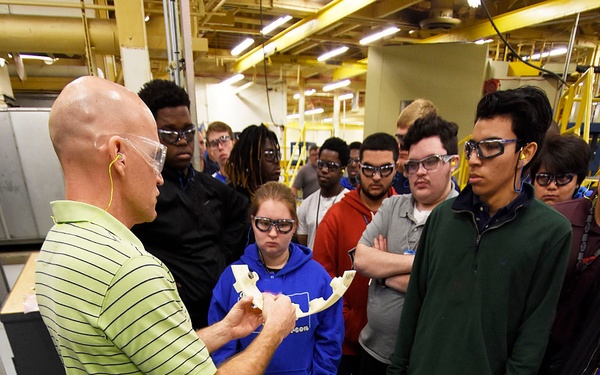 Students Visit Fleet Readiness Center Southeast