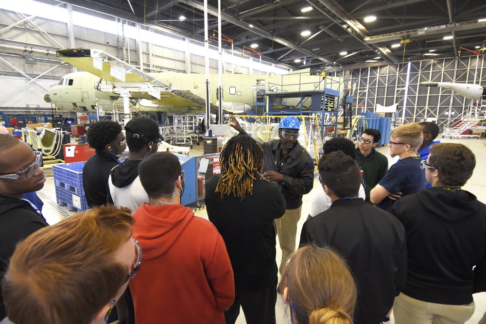 Students Visit Fleet Readiness Center Southeast