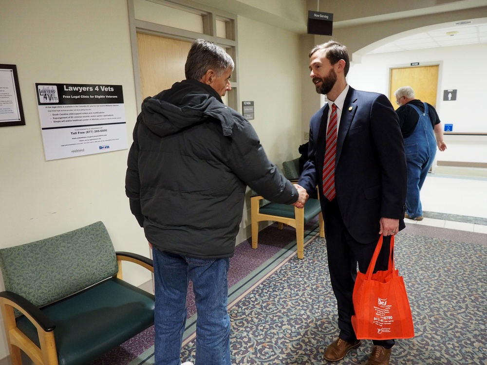 Dorn Veterans, staff continue to welcome special guests during Veteran Patients Week