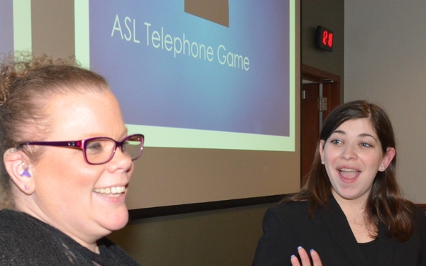 ASL &amp; and Deaf Culture at ‘Lunch &amp; Learn’