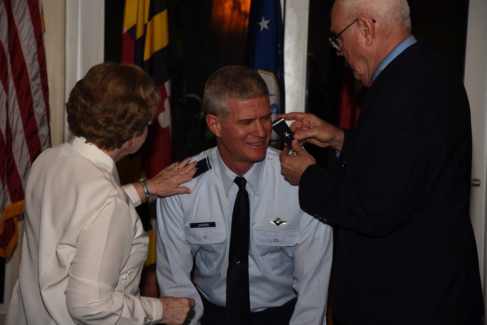 Colonel Paul Johnson Promotion Ceremony