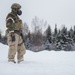 Explosives Ordinance Disposal Airmen conduct live-fire range in simulated chemical environment