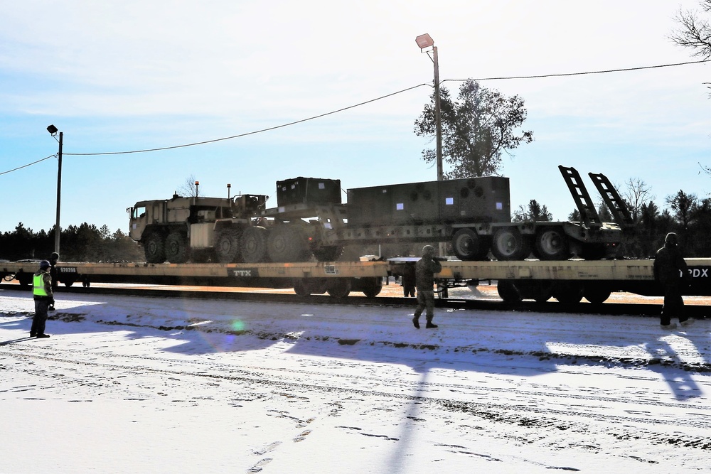 Marines tackle cold-weather rail training during Ullr Shield exercise at Fort McCoy