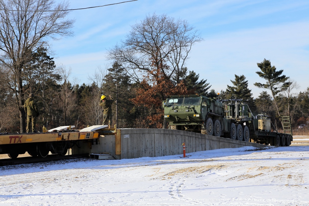 Marines tackle cold-weather rail training during Ullr Shield exercise at Fort McCoy