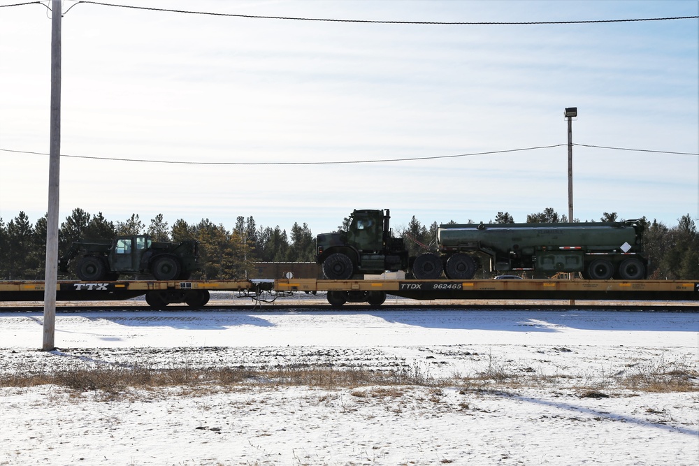 Marines tackle cold-weather rail training during Ullr Shield exercise at Fort McCoy