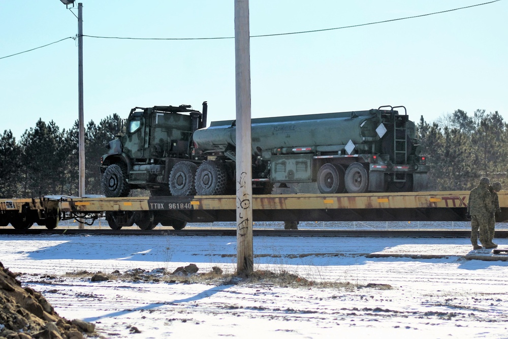 Marines tackle cold-weather rail training during Ullr Shield exercise at Fort McCoy