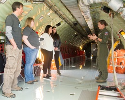 Spouses get first-hand look at refueling
