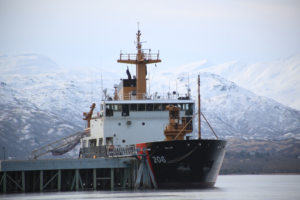 SPAR waits for a patrol in Kodiak, Alaska