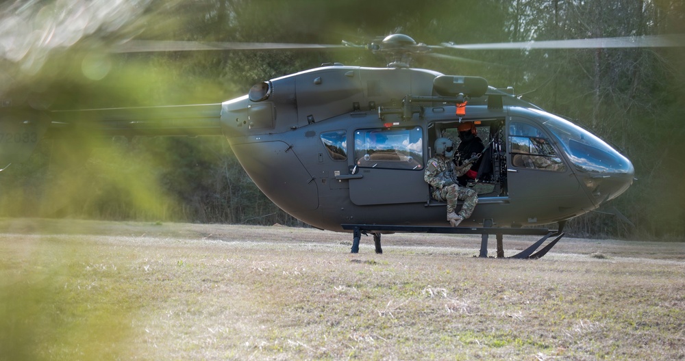 S.C. National Guard and S.C. HART conduct helicopter rescue hoist training