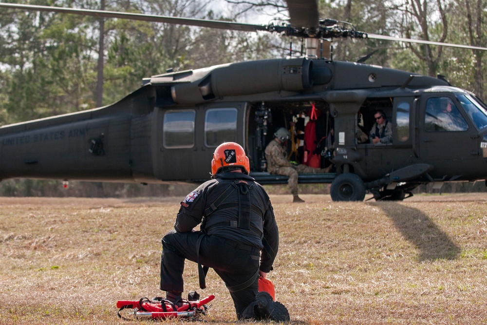 SC Guardsmen and HART team worth together during PATRIOT South