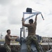 CRG-1 Det Guam Sailors Assemble Portable Crane during Routine Maintenance