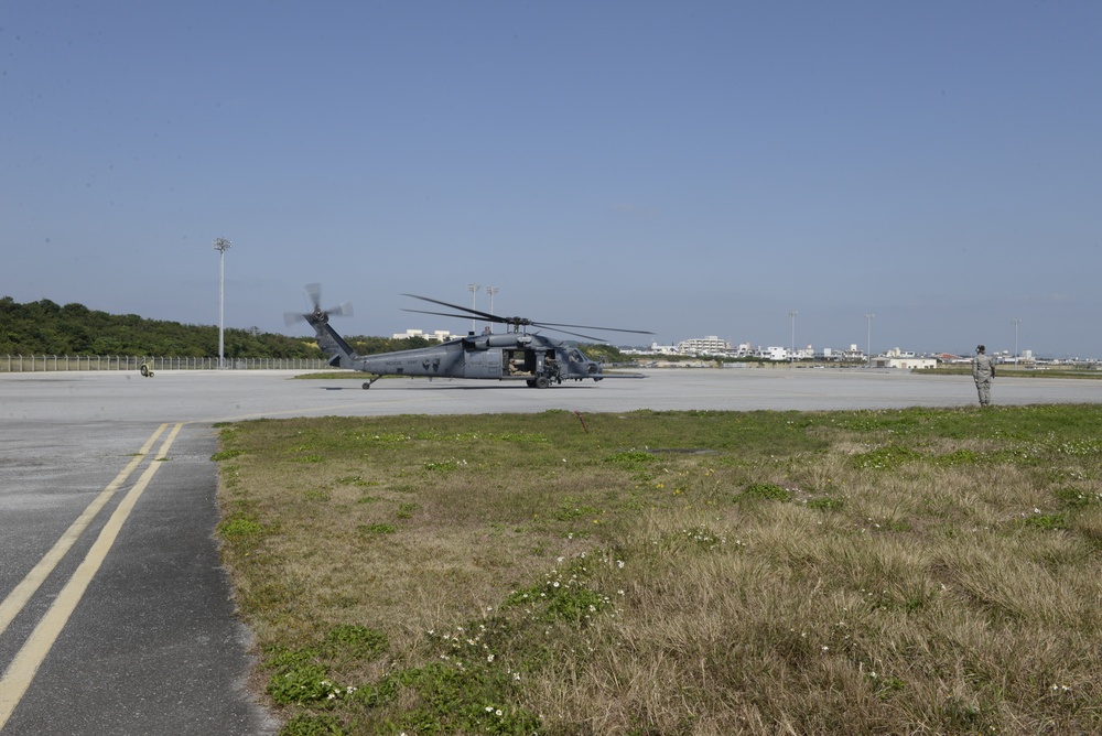 Media Organizations visit Kadena