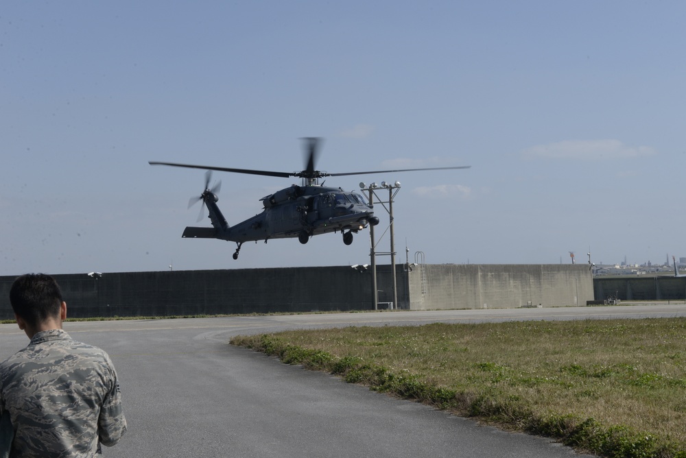 Media Organizations visit Kadena