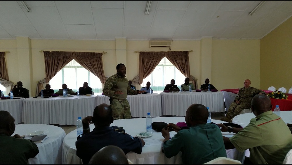 USARAF, Zambian chaplain conference